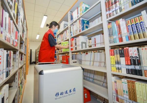 河北大廠 小小圖書管理員志愿服務度暑假